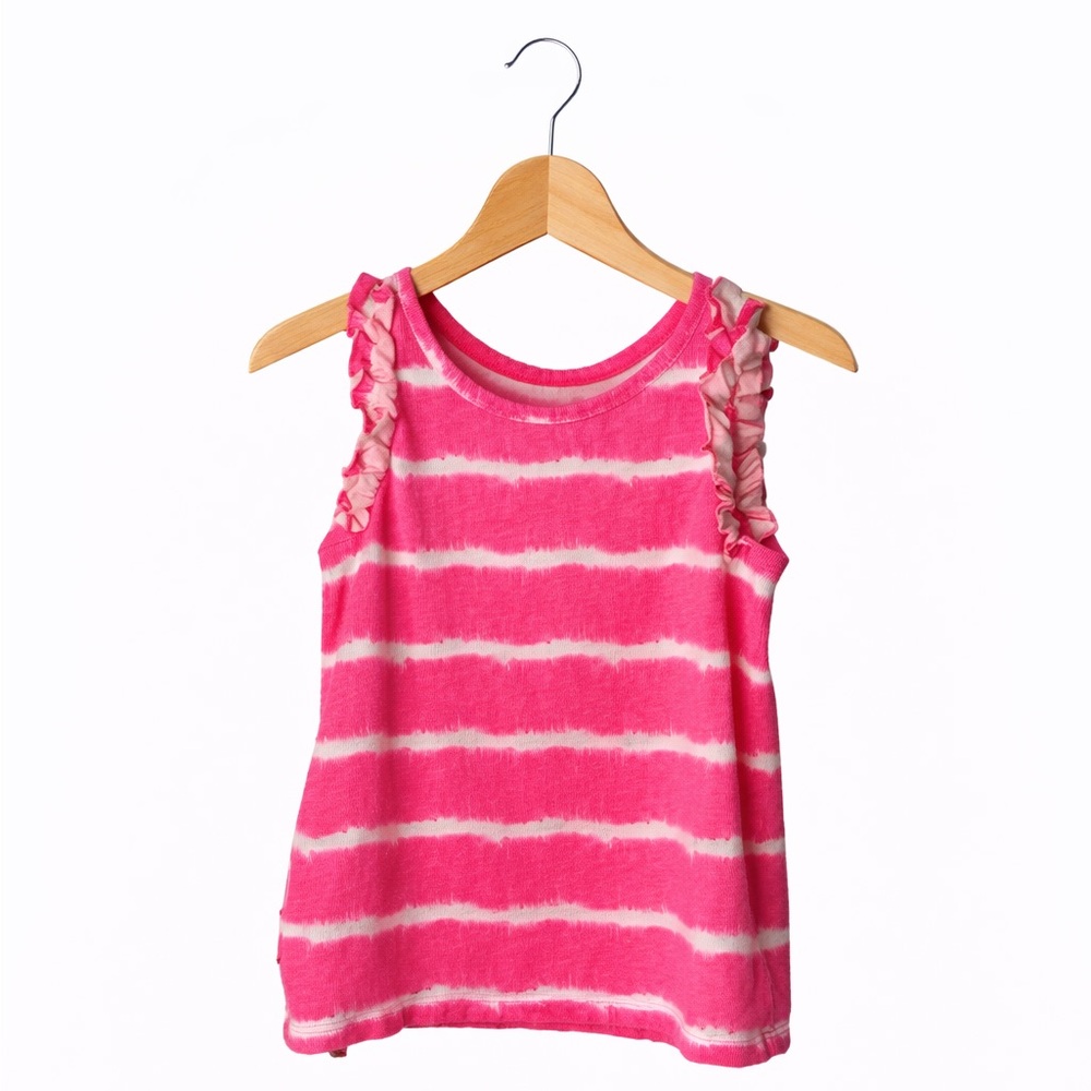 Circo Pink Ruffle Sleeve Kids Tank Top. Great Condition. Size 4.